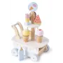 Promis LD04 Carrinho de gelados de madeira Brinquedo para crianças
