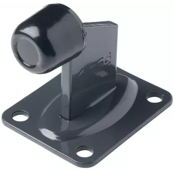 PSG 60.038.7016 Batente de porta em borracha cinzento antracite, cilíndrico, 40 mm de diâmetro, 30 mm de altura, RAL 7016