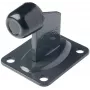 PSG 60.038.7016 Batente de porta em borracha cinzento antracite, cilíndrico, 40 mm de diâmetro, 30 mm de altura, RAL 7016