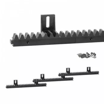 PSG 60.055 Cremalheira curta de nylon para portões de correr até 600 kg – TW.3XL333X18, módulo M4, 333 mm