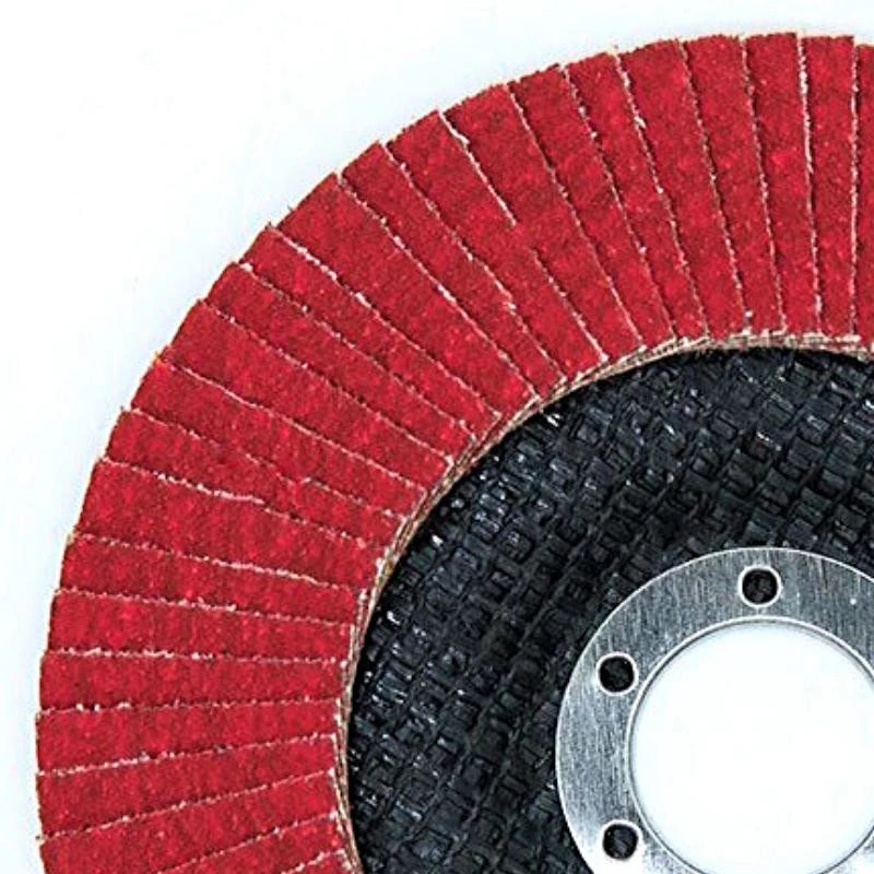 PSG Star Flex T29 SG INOX disco de lixa de lamelas cerâmico 125 mm, furo 22,23 mm, grão P60, cónico tipo 29, para aço inoxidável