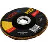 PSG Star Flex T29 SG INOX disco de lixa de lamelas cerâmico 125 mm, furo 22,23 mm, grão P60, cónico tipo 29, para aço inoxidável