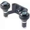 PSG suporte de guia superior 60 mm para portões de correr, 2 rolos, antracite RAL 7016 (60.023.7016)