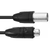 PSSO Cabo DMX IP65 3 pinos 15m preto 30227841