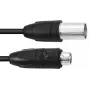 PSSO Cabo DMX IP65 3 pinos 15m preto 30227841