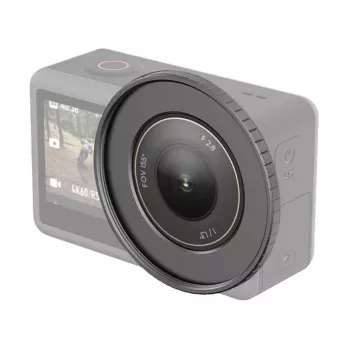PULLER Moldura de filtro metálica para DJI Action 3 / Action 4 - preta