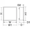 Caixa de Alarme Pulsar AWO000/CA-4,5,6