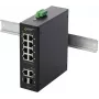 PULSAR ISFG108 Switch Industrial PoE (8xPoE, 2x SFP, não gerido, 240W)