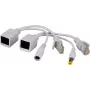 Pulsar P-POE1 Conjunto de adaptador PoE passivo com fichas RJ45