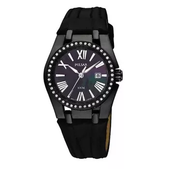 Relógio de mulher PULSAR analógico de quartzo PXT689X1 27mm prateado aço inoxidável