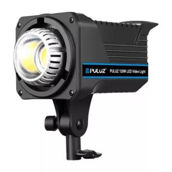 Luz de estúdio LED Puluz 120 W com controlo de temperatura de cor e comando