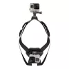 Arnês peitoral para cães PULUZ para action cams (GoPro, Insta360, DJI Action) - preto