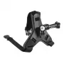 Suporte de queixo para capacete PULUZ para action cams (compatível com Insta360 X5/X4, DJI Osmo Action 5 Pro) PU579B