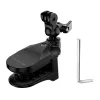 Suporte de capacete PULUZ para action cams (DJI Action, GoPro Hero) preto