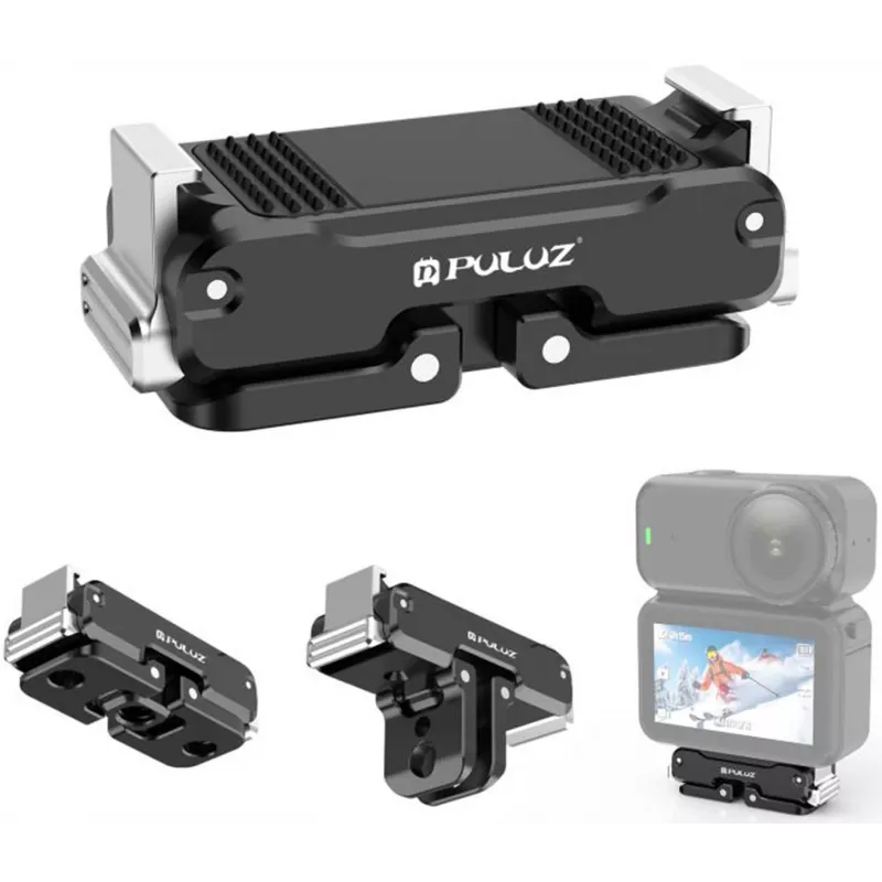 PULUZ Suporte magnético de metal para DJI Osmo Pocket 2 (preto)