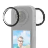 PULUZ protetor de lente em vidro ótico para Insta360 X4