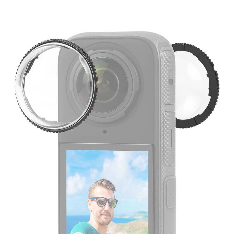 PULUZ Tampão de objetiva para Insta360 X4