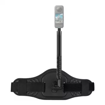 Pau de selfie com tripé fotográfico PULUZ para action cams (DJI Action, GoPro, Insta360)