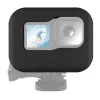 PULUZ Caixa com moldura de proteção para GoPro HERO12/11/10/9 preto – design aberto, suportes de sapata fria, montagem snap-on