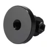 Adaptador de suporte para action camera PULUZ PU145B em liga de alumínio CNC com rosca de tripé de 1/4 polegada, preto