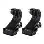 PULUZ PU20 Suporte J-Hook para câmaras de ação (DJI, GoPro, Insta360) pack de 2