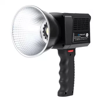 PULUZ PU4119B Luz de Estúdio LED COB 60W 2500K-6500K Bi-Color (Preto)
