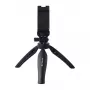 PULUZ PU600B Tripé de mesa (preto) - tripé compacto com cabeça de esfera para smartphones e câmaras