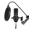 PULUZ PU612B microfone de condensador para estúdio e broadcast