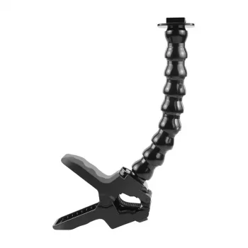 PULUZ PU740B Suporte Ajustável para Câmaras de Ação com Pinça