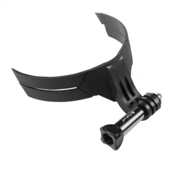 PULUZ PU847B Correia de queixo para capacete (preto) – suporte universal estilo GoPro para câmaras de ação