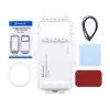 Capa à prova de água PULUZ PU9010W para iPhone – caixa subaquática 45m, branco