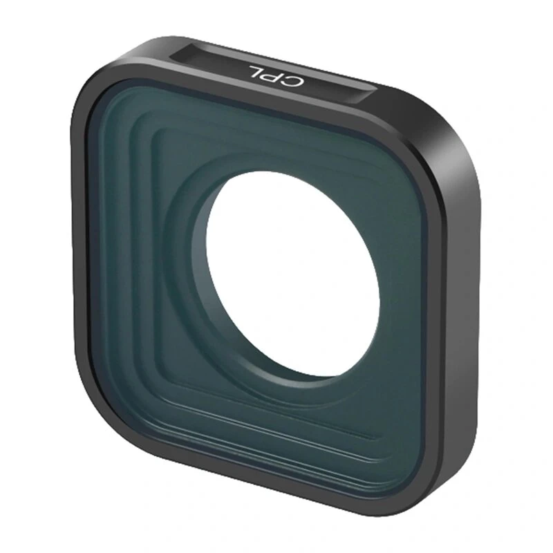 Filtro de polarização CPL PULUZ PU924 para GoPro HERO 9/10/11/12 e 11 Mini – reduz encandeamento, melhora as cores