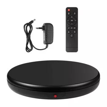 Suporte de exposição rotativo PULUZ 45 cm preto