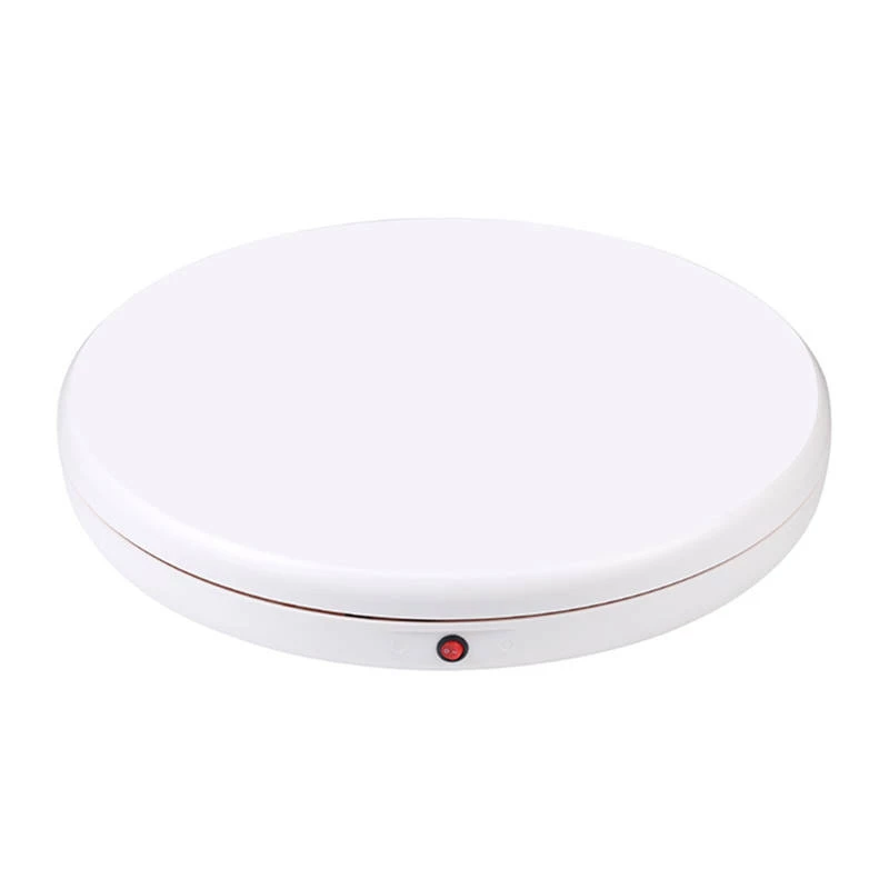 Suporte de exposição rotativo PULUZ 45 cm branco
