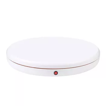 Suporte de exposição rotativo PULUZ 45 cm branco