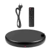 Suporte de exposição rotativo com tomada PULUZ 45 cm (preto)