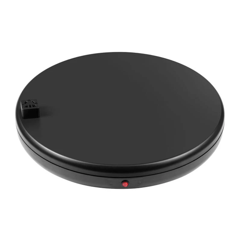 Suporte de exposição rotativo com tomada PULUZ 45 cm (preto)