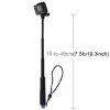 PULUZ Pau de selfie para câmaras de ação (DJI, GoPro, Insta360) - preto