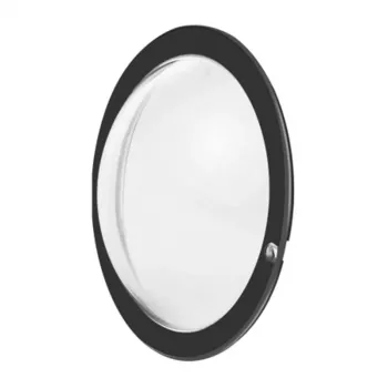 Tampa de proteção de objetiva em silicone PULUZ para Insta360 X3 – preto (PU806B)