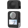 PULUZ PU783B tampa de silicone para lente da DJI Osmo 360, preto