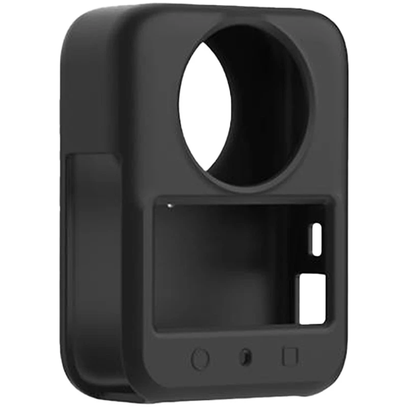 PULUZ PU783B tampa de silicone para lente da DJI Osmo 360, preto