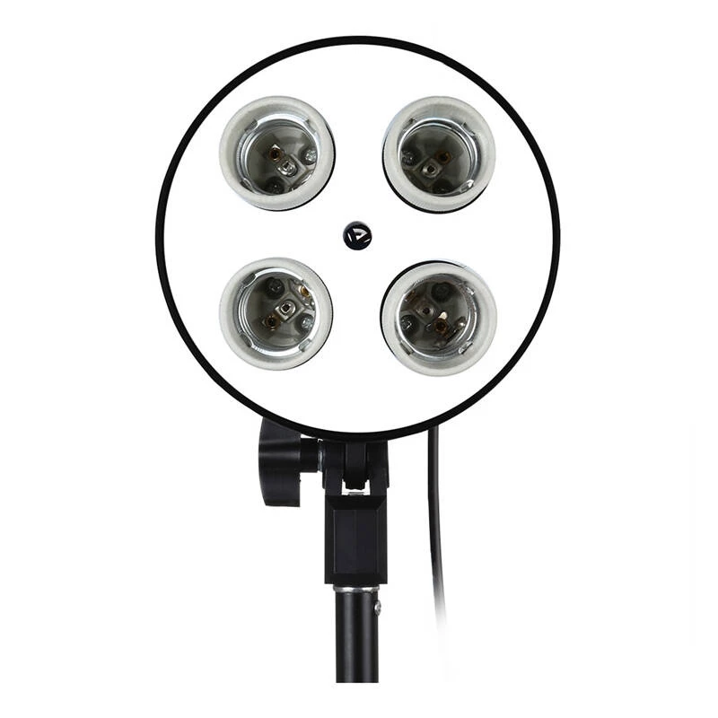 PULUZ Conjunto de estúdio Softbox 50x70cm, tripé, lâmpadas LED 4 unid. PU5071EU