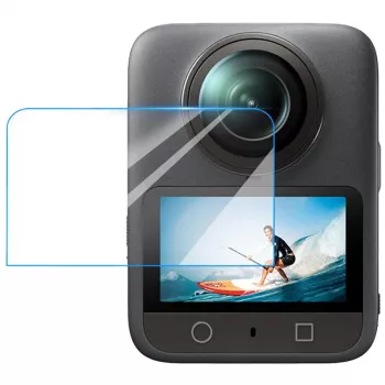 PULUZ Película protetora de ecrã em vidro temperado para DJI Osmo 360 (transparente)