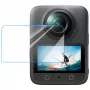 PULUZ Película protetora de ecrã em vidro temperado para DJI Osmo 360 (transparente)