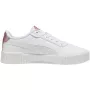 Sapatilhas PUMA Carina 2.0 GirlPower para mulher - Puma White-Puma Black-Pink - UK 4.5 / EU 37.5