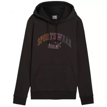 Sweatshirt com capuz em felpa PUMA Essentials+ Logo LAB para homem preto tamanho M