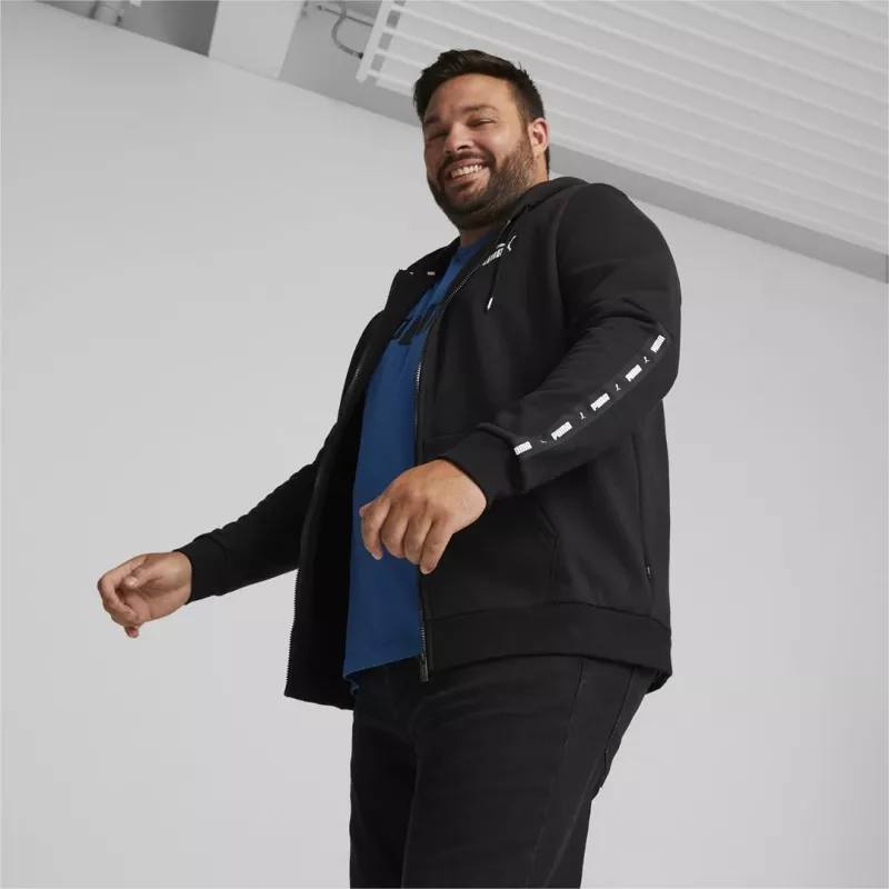 Sweatshirt com capuz para homem PUMA Essentials Puma Black S