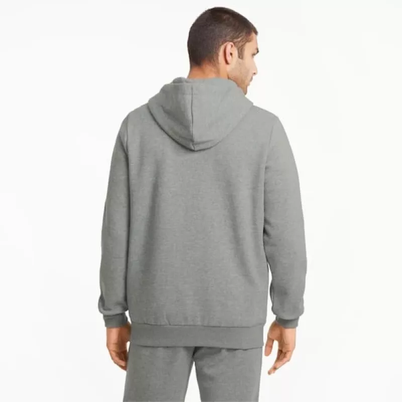 Sweatshirt com capuz PUMA ESSENTIALS mulher Medium Gray Heather S