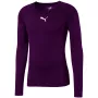 T-shirt de manga comprida Puma LIGA Baselayer LS homem roxo tamanho M