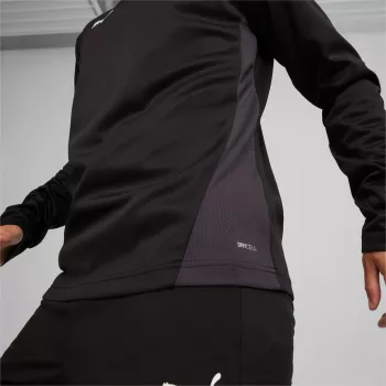 Puma TeamGoal camisola de treino com fecho de 1/4 para homem - Puma Black - tamanho M